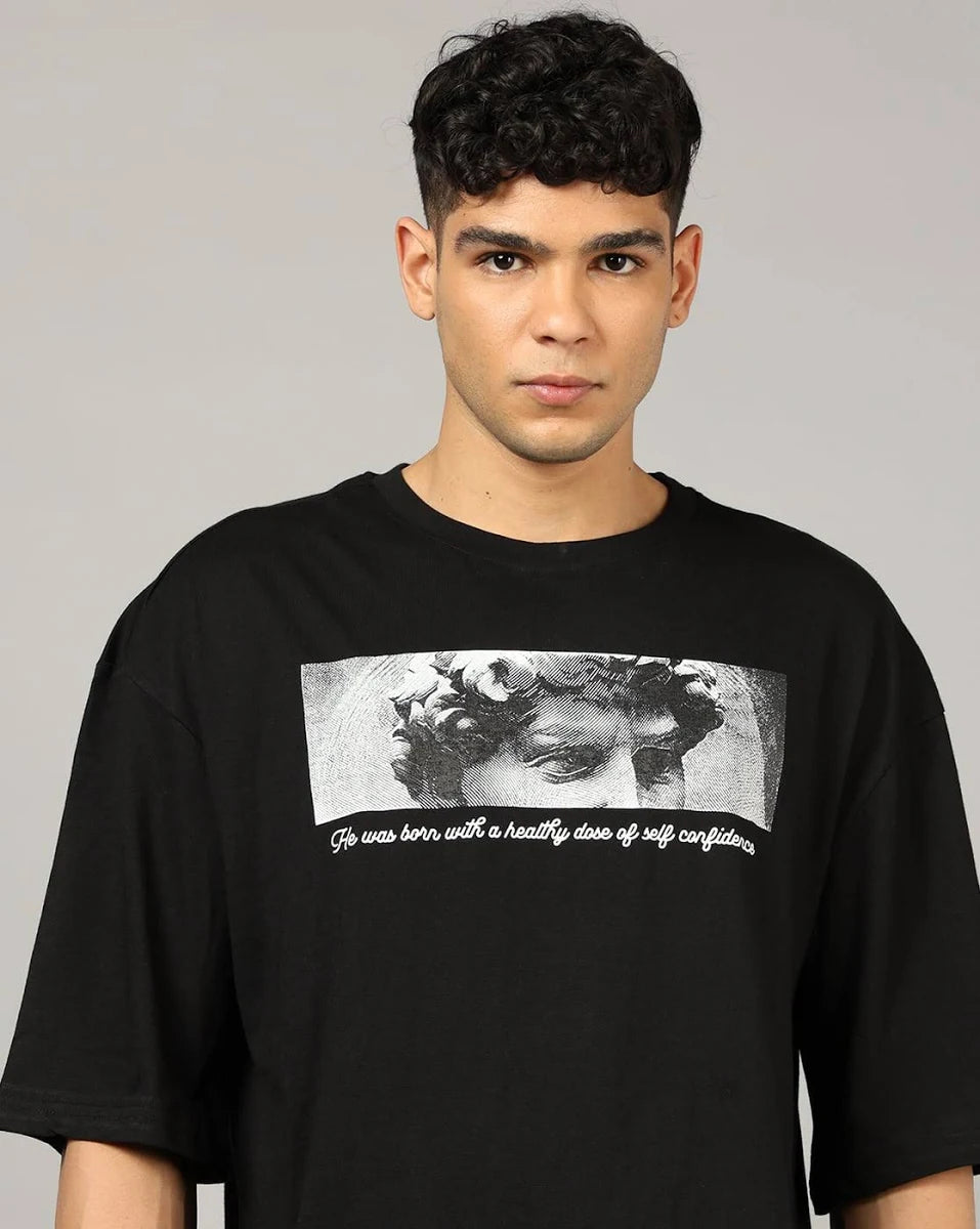 Oversized Fit Drop Shoulder T shirt