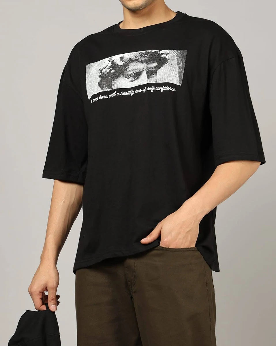 Oversized Fit Drop Shoulder T shirt